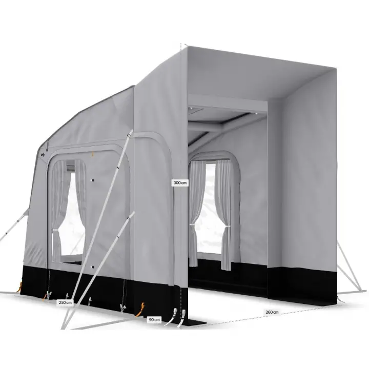 Dometic Rally AIR Tour 260DA 260cm Bağımsız Şişme Çekme ve MotoKaravan Çadırı (Drive Away)