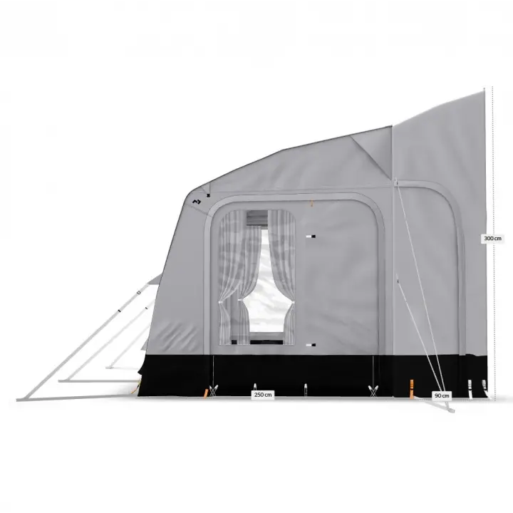 Dometic Rally AIR Tour 330DA 330cm Bağımsız Şişme Çekme ve MotoKaravan Çadırı (Drive Away)