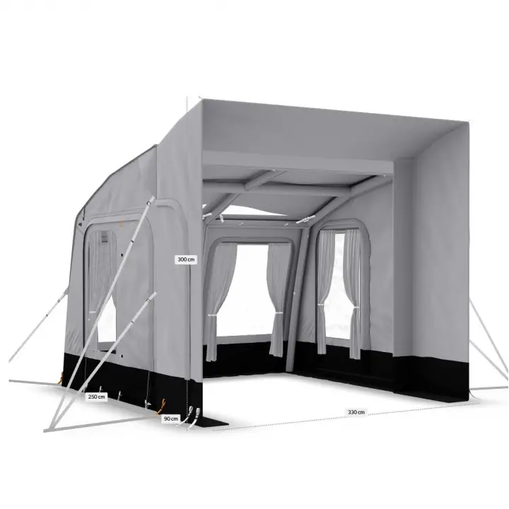 Dometic Rally AIR Tour 330DA 330cm Bağımsız Şişme Çekme ve MotoKaravan Çadırı (Drive Away)