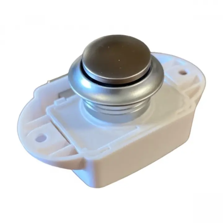 Einstein EI-BL01N-WPC Büyük Basmalı Karavan Dolap Kapı Kilidi İnci Krom 26 mm