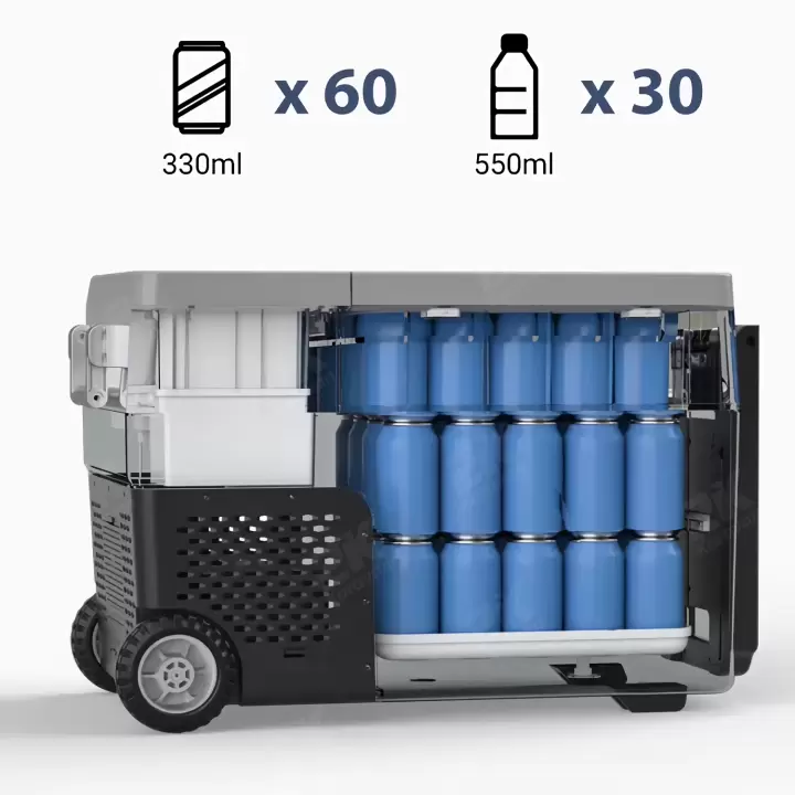 Evacool EVA 40IM 38Litre 12/24V -20 °C Kompresörlü Taşınabilir Soğutucu