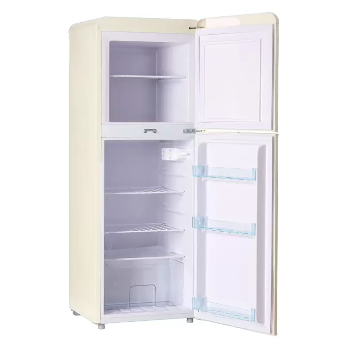 EvaCool Eva RM138 Retro Bej 138Lt 12-24V Sabit Kompresörlü Karavan Buzdolabı