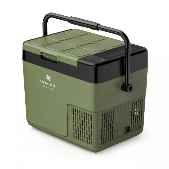 Evacool HB20 18L 12/24/220V Hybrid Dahili Bataryalı Kompresörlü Portatif Buzdolabı