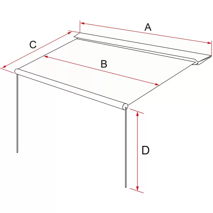 Fiamma CaravanStore 255 x 225 Beyaz Torba Tipi Tente