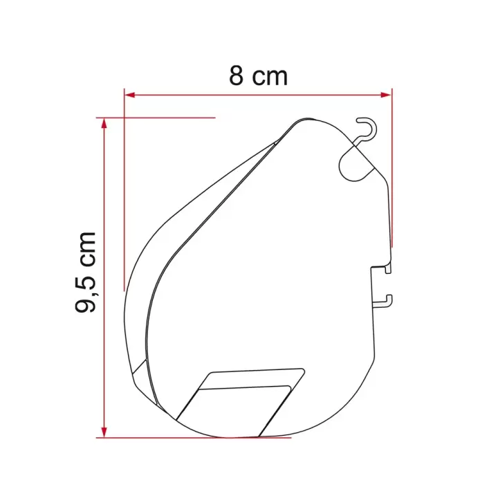 Fiamma F35 Pro 2.50 x 2.25 Siyah Torba Tipi Tente