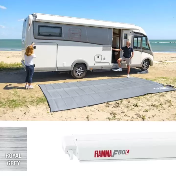 Fiamma F80L 5.00x2.75 Beyaz Çatı Tipi Kasetli Tente