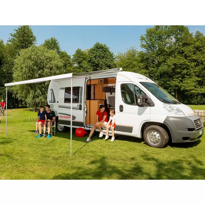 Fiamma F80s 4.00 x 2.50 Siyah Çatı Tipi Tente