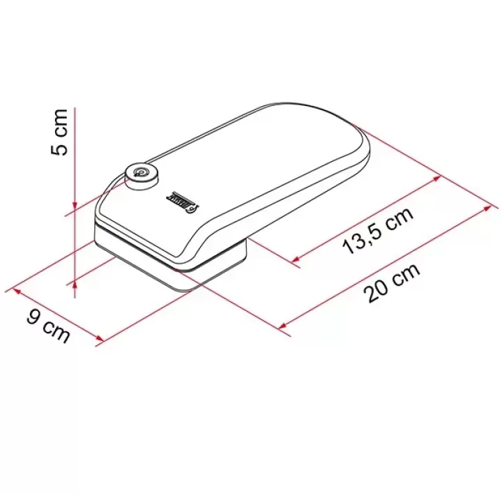 Fiamma Magnum Door 20cm Karavan Dış Kapı Kilidi