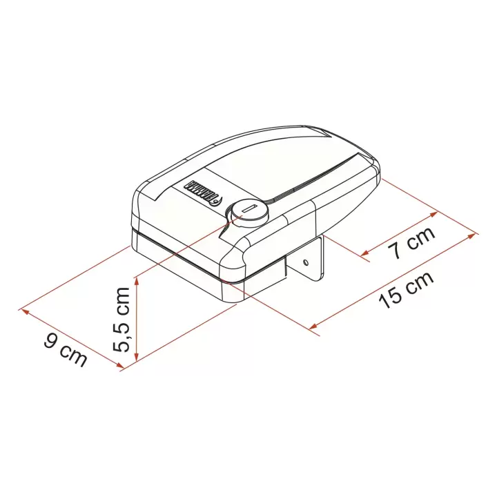 Fiamma Safe Door Frame Gri Karavan Kapı Kilidi