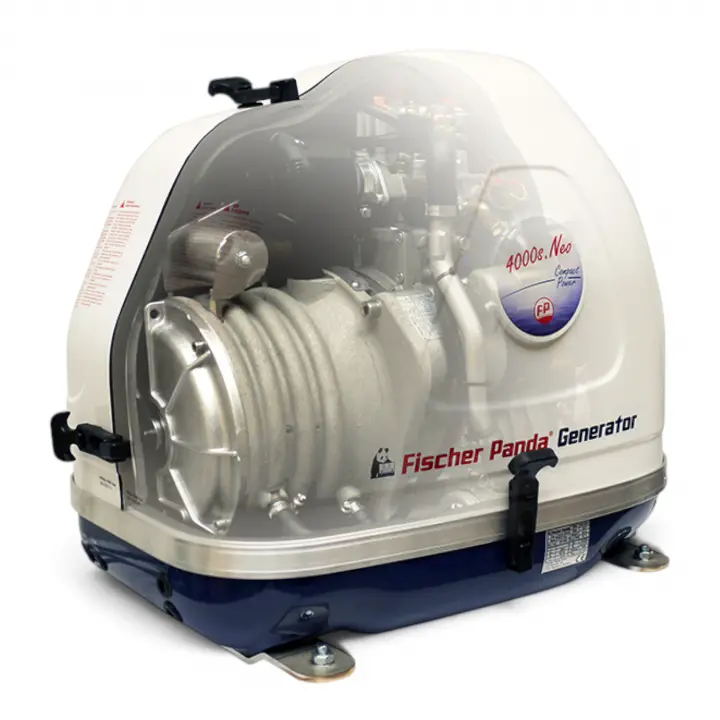 Fischer Panda 4000s.Neo 3.4 kW PMS Inverter Marin Jeneratör