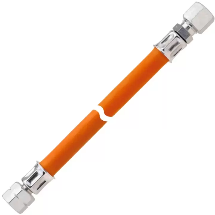 GOK 30Mbar Regülatör + 8mm Boru Bağlantılı 75cm Karavan Gaz Hortum Seti