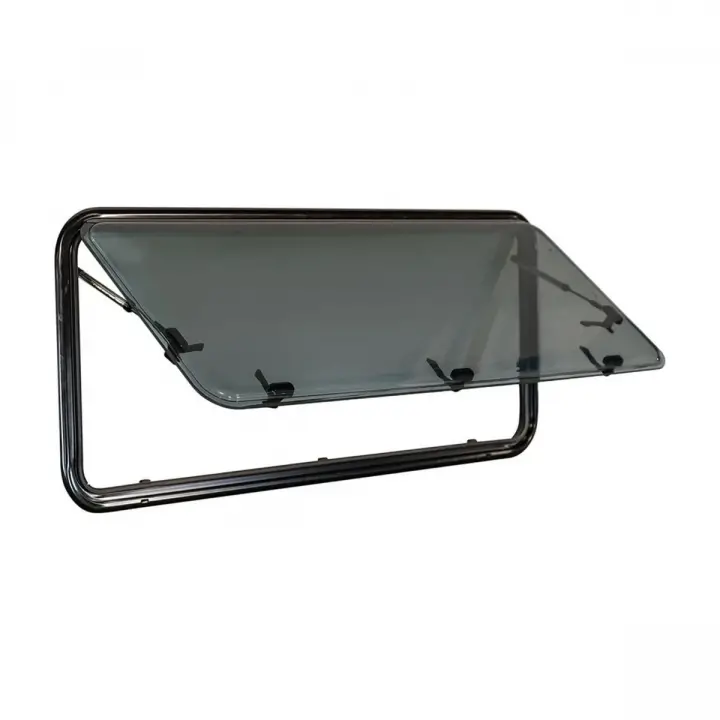 Jarup Eurovision 50x120 cm Pistonlu Açılır Karavan Penceresi Bej Kasa (JR50120EV)