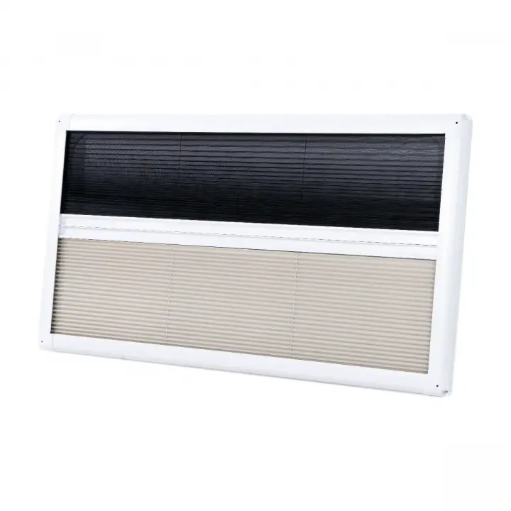 Jarup Flat Amortisörlü Karavan Penceresi 45x110 cm Beyaz (JR45110FW)