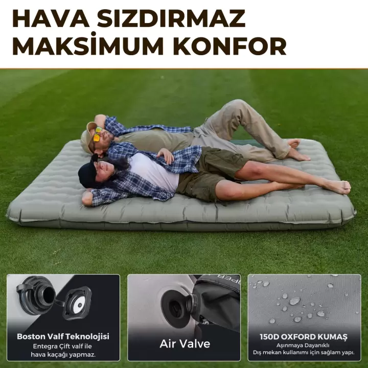 KingCamp King Airbed Double Çift Kişilik Şişme Yatak