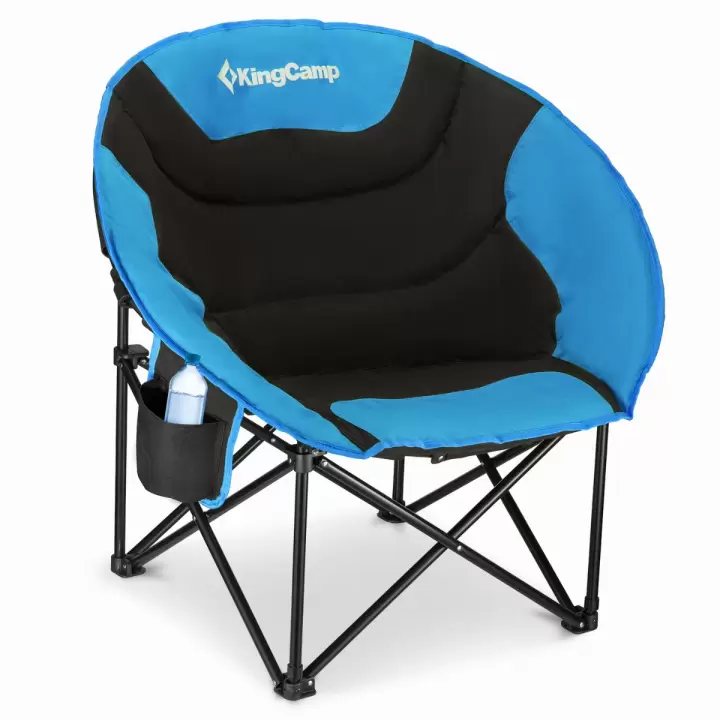 KingCamp Moon Ultra Konforlu Kamp Sandalyesi B.Blue