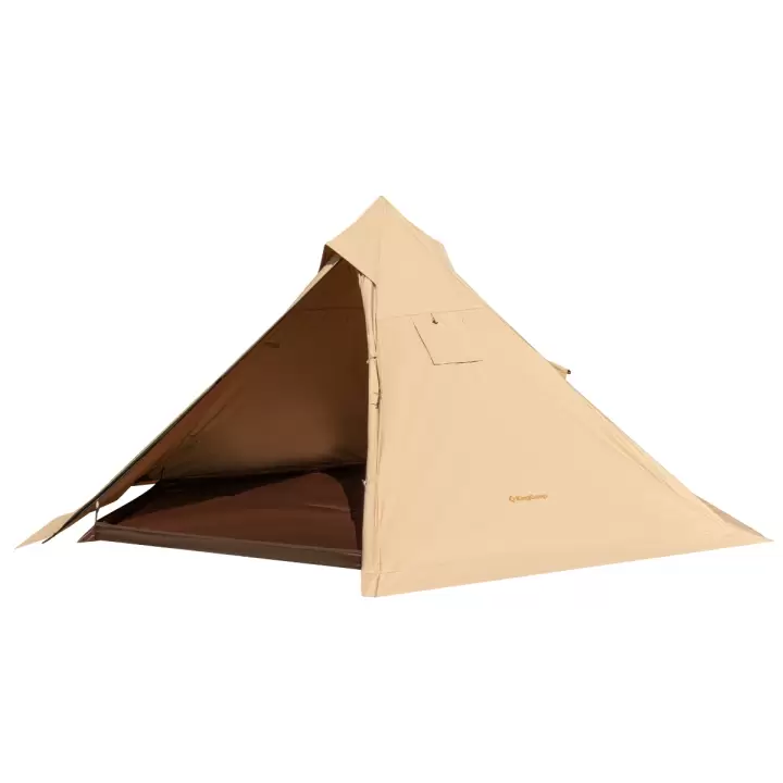 KingCamp Turıno Canvas Teepee 4 Mevsim Çadır