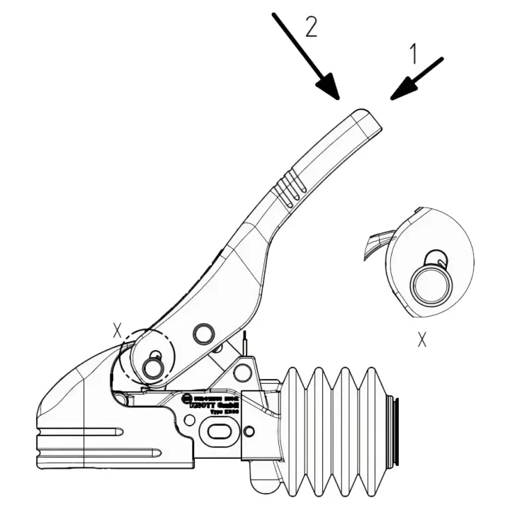 Knott KS30 Karavan Anti Yalpalama Önleyici Stabilizatör Kaplini