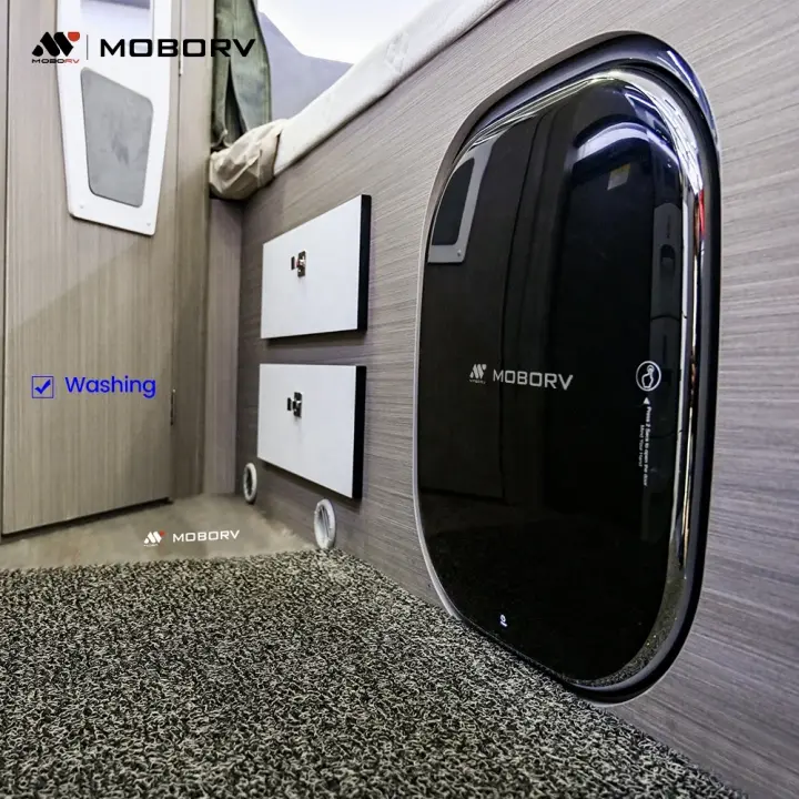 MOBORV M21 2,5kg Gümüş Tekne ve Karavan Çamaşır Makinesi