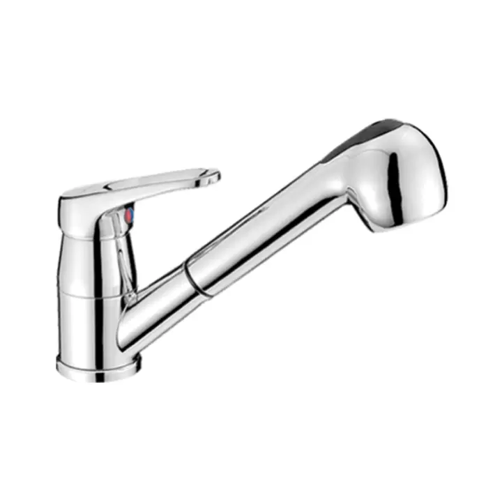 Nuova Rade Metal Mikserli Spiral Banyo Başlıklı Karavan Musluğu