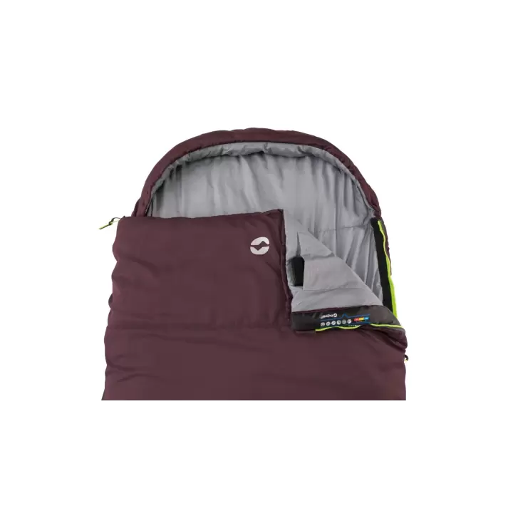 Outwell Campion Lux Aubergine -16°C Comfort Uyku Tulumu