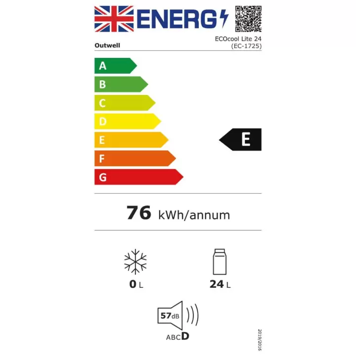 Outwell ECO Ace 24 Litre 12V/230V Portatif Buz Dolabı