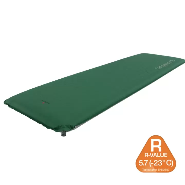 Robens Campground 75 Ultra Yalıtımlı Şişme Mat R-:5,7 (-23°C) Green