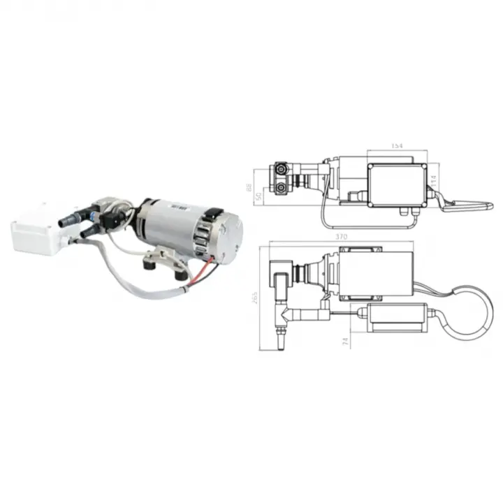 Schenker ZEN100 100Lt/Saat 12V/220V Marin Su Yapıcı - Basic Panel