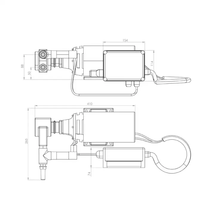 Schenker ZEN150 150Lt/Saat 24V-220V Marin Tatlı Su Yapıcı - Dokunmatik Panel