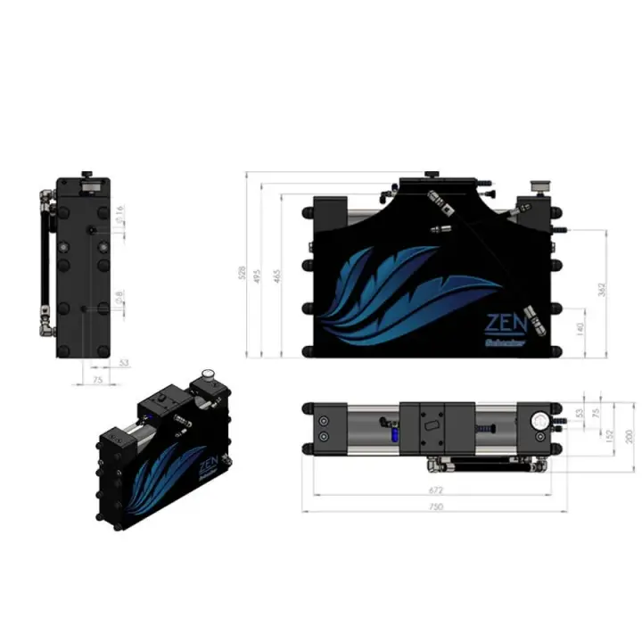 Schenker ZEN150 150Lt/Saat 24V-220V Marin Tatlı Su Yapıcı - Dokunmatik Panel
