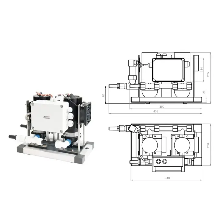Schenker ZEN50 50Lt/Saat 12V Marin Tatlı Su Yapıcı - Basic Panel