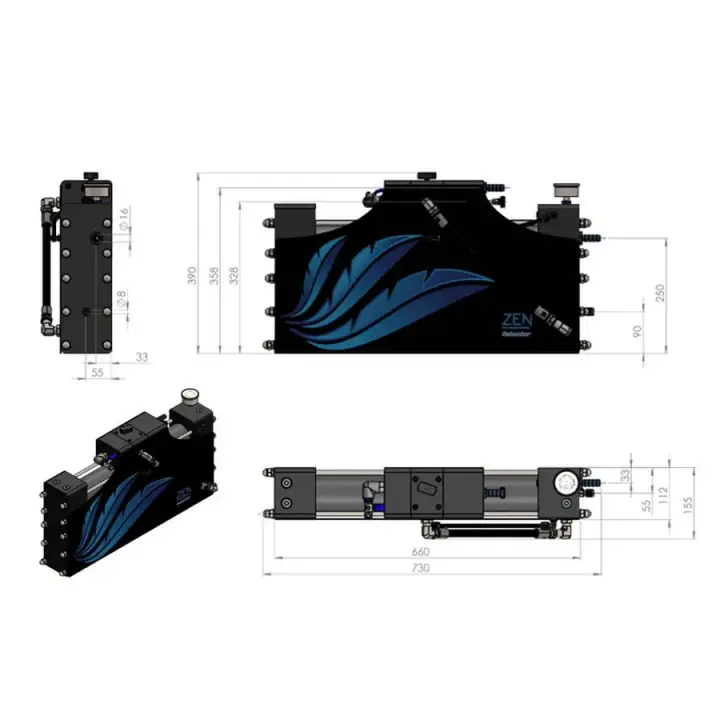 Schenker ZEN50 50Lt/Saat 12V Marin Tatlı Su Yapıcı - Basic Panel