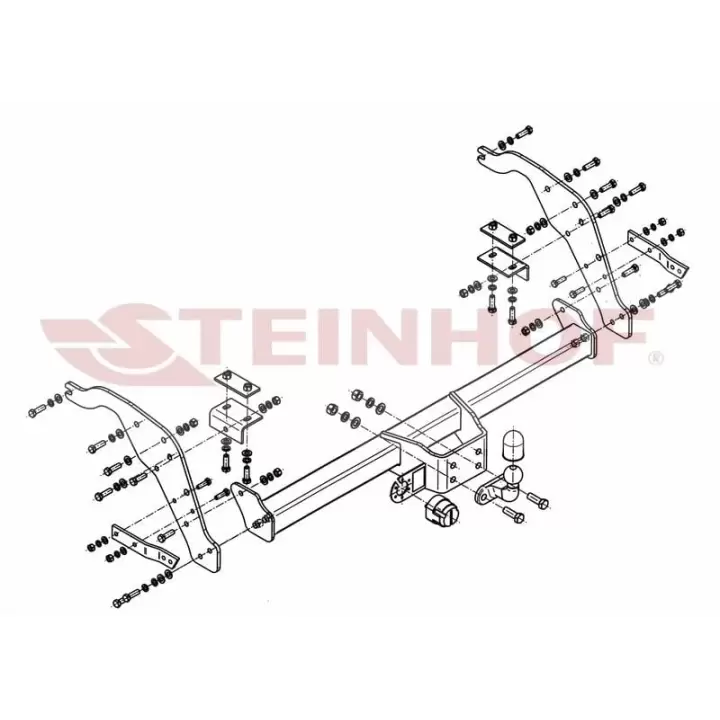 Steinhof Ford Ranger III 01.2012 - 01.2022 Arası Çeki Demiri