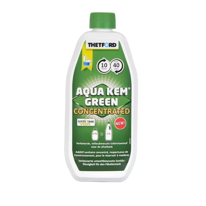 Thetford Aqua Kem Green Concentrated 750ml Doğa Dostu Atık Kimyasalı