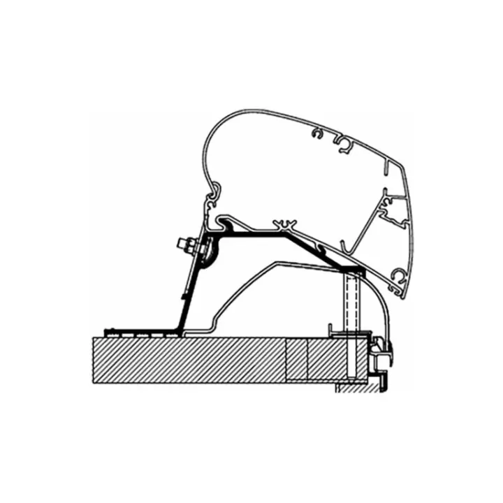 Thule 6300 Adria Tavan Montaj Braketi