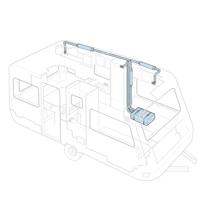Truma Saphir Comfort RC 220V Sıcak/Soğuk Zemin Karavan Kliması