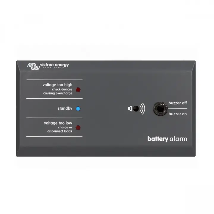 Victron Battery Alarm GX 12/24V Sesli ve Görsel Düşük/Yüksek Akü Voltaj Alarm Paneli