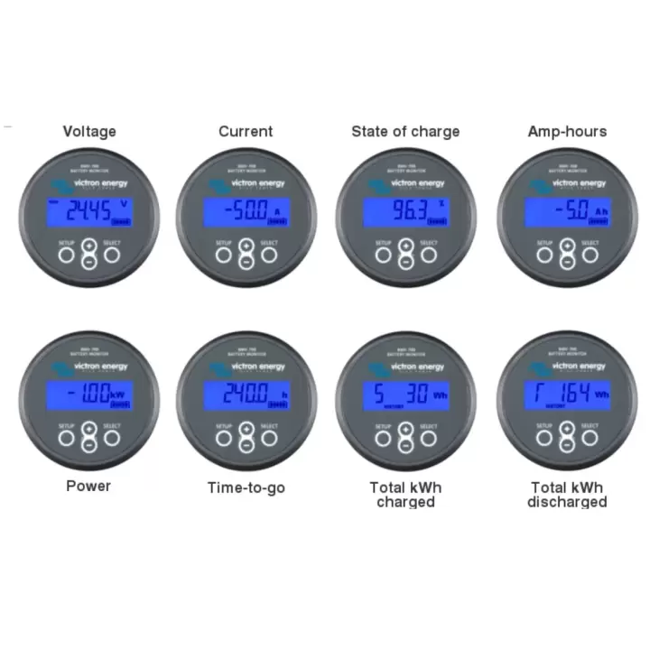 Victron Battery BMV-712 Akü Göstergesi İzleme Monitörü