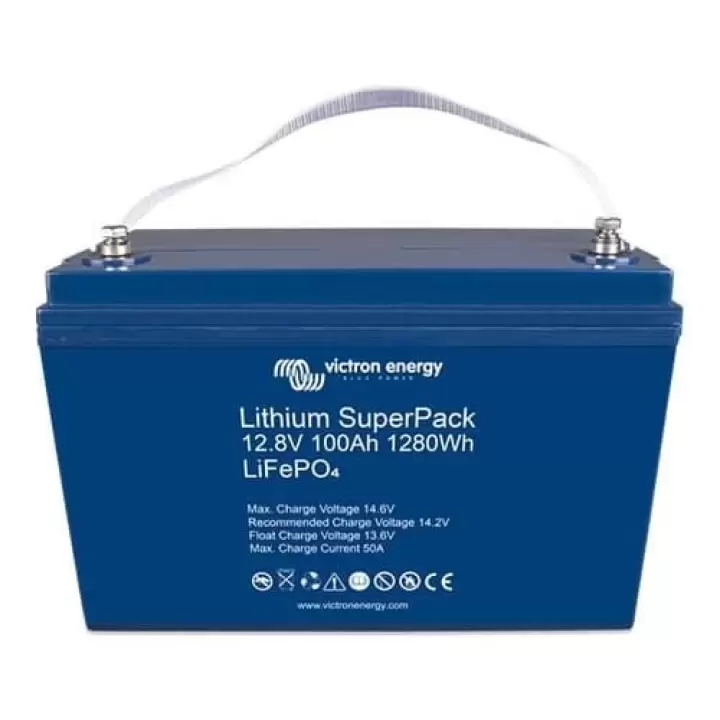 Victron Energy Lithium SuperPack 12,8V 100Ah (M8) Yüksek Akım Akü