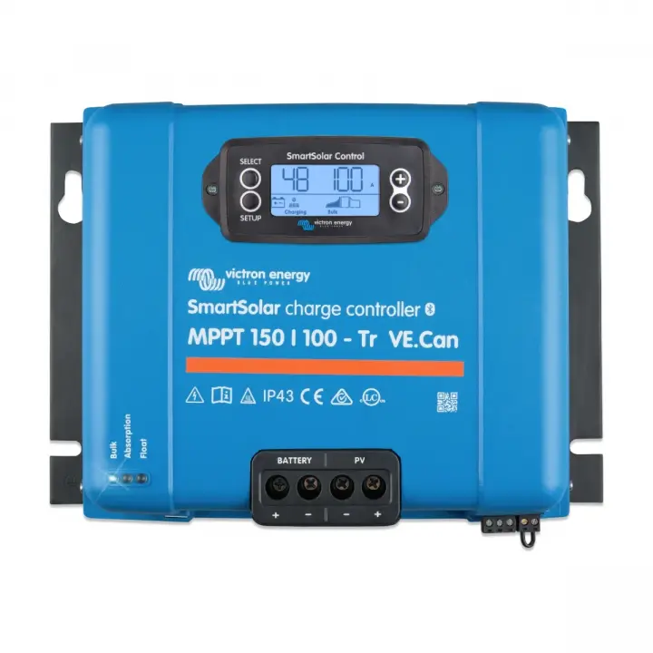 Victron SmartSolar MPPT 150/100-Tr VE.Can 150V 100A Bluetooth Solar Şarj Cihazı 12/24/48V