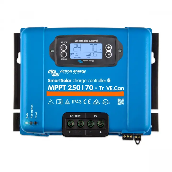 Victron SmartSolar MPPT 250/70-Tr VE.Can 250V 70A Bluetooth Solar Şarj Cihazı 12/24/48V