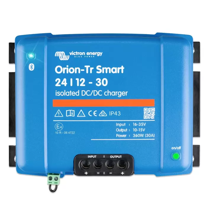 Victron Orion-Tr Smart 24/12 30A 360W İzoleli Alternatörden Akü Şarj Cihazı