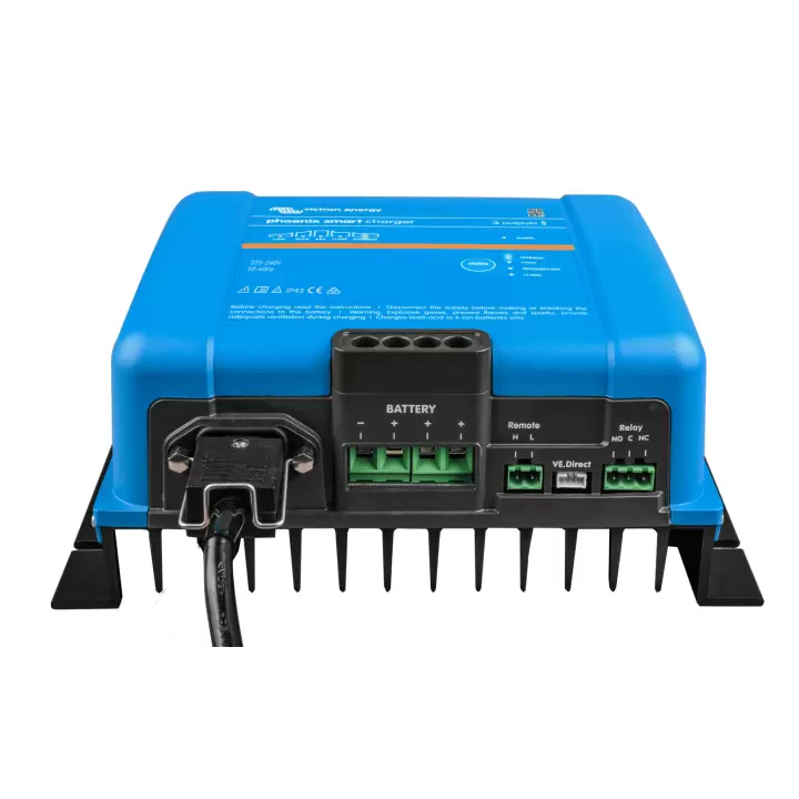 Victron Phoenix Smart IP43 24/16 (3) 230V 24V 16 Amper 3 Çıkışlı Akü Şarj Cihazı
