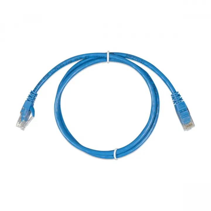 Victron RJ45 UTP Kablo 10 m VE.Bus / VE.Can Haberleşme Kablosu Çift Uçlu RJ45