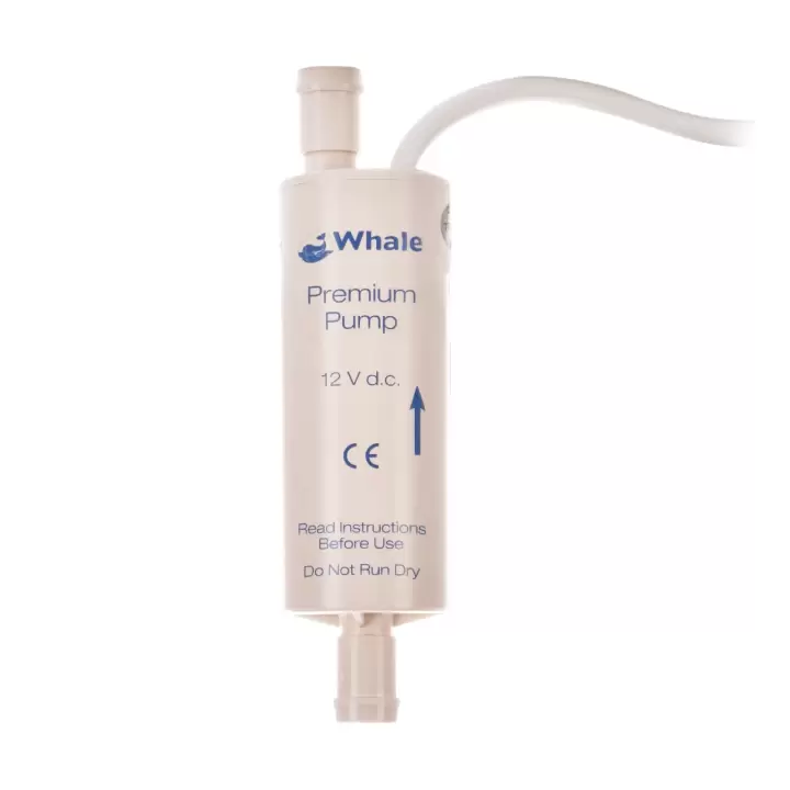 Whale Premium Inlıne 12V 13L/dk 1.0 Bar Hortum Arası Karavan Dalgıç Pompası