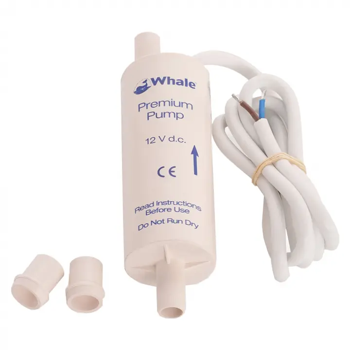 Whale Premium Inlıne 12V 13L/dk 1.0 Bar Hortum Arası Karavan Dalgıç Pompası