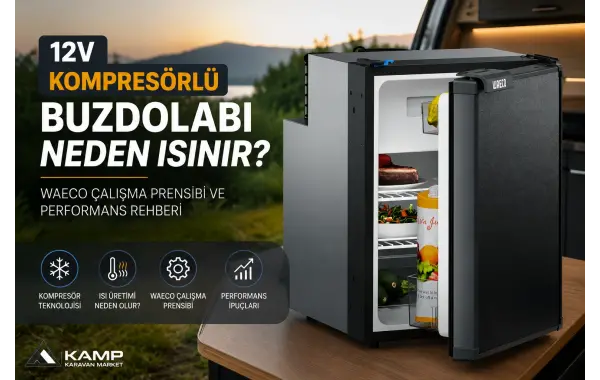 12V Kompresörlü Buzdolabı Neden Isınır? Waeco Çalışma Prensibi ve Performans Rehberi