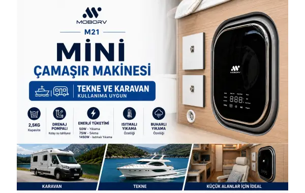 Moborv Mini Çamaşır Makinesi Nasıl Kullanılır? Özellikleri