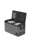 Pro-User CoolZ 83 83L 12/24/230V -20°C Çift Bölmeli Kompresörlü Taşınabilir Buzdolabı