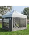 2K 290 x 290cm Gazebo 4 Mevsim Kamp Çadırı