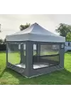 2K 290 x 290cm Gazebo 4 Mevsim Kamp Çadırı